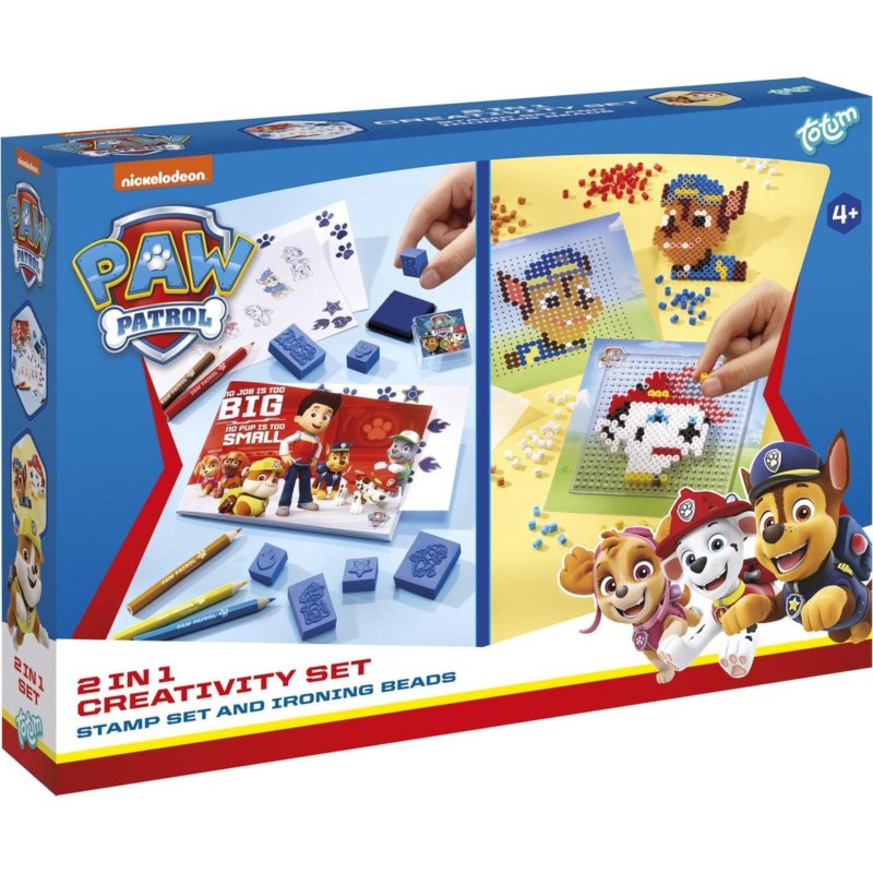 PAW PATROL 2 IN 1 CREA SET - 250 1012 - 250-1012