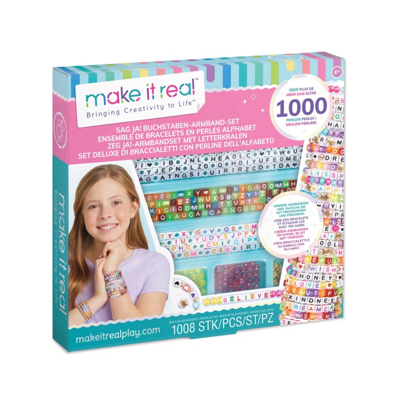 MAKE IT REAL ALFABET KRALEN SET - 250 1742 - 250-1742