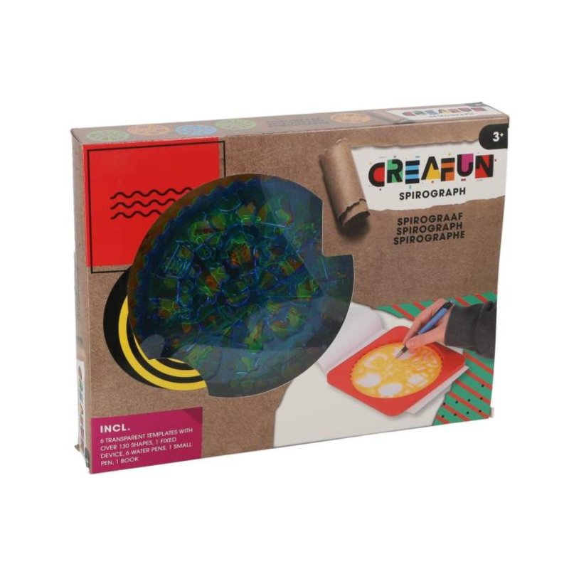 CREAFUN SPIROGRAPH SET 15 DELIG - 250 3113 - 250-3113