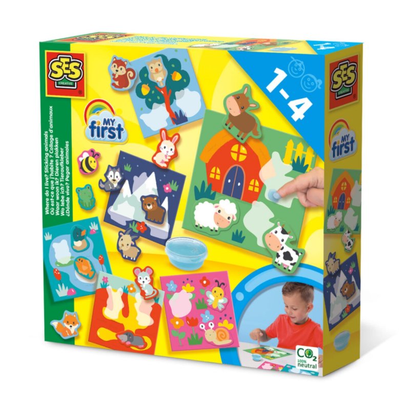 SES 14401 MY FIRST WAAR WOON IK? DIEREN - 250 4401 - 250-4401