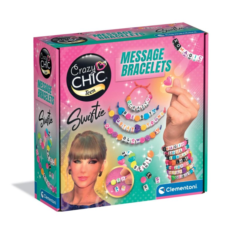 CLEMENTONI SWIFTIE LETTER ARMBANDEN SET - 250 8415 - 250-8415