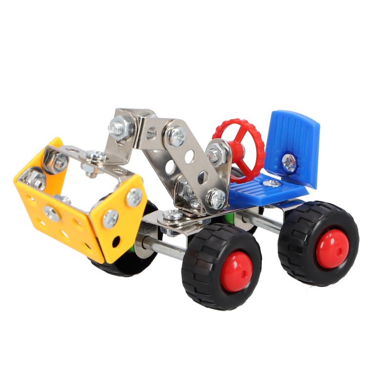 CONSTRUCTIESET VOERTUIGEN METAAL 4 ASSOR - 252 8651 - 252-8651