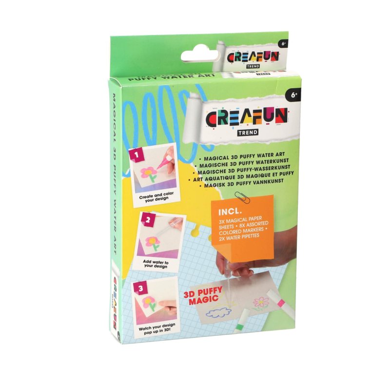 CREAFUN TREND MAGISCHE 3D PUFFY WATERKUN - 253 3007 - 253-3007