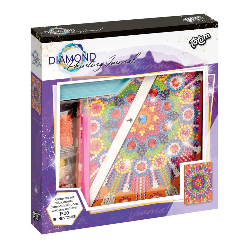 NOTITIEBOEK DIAMOND PAINTING MANDELA TOT - 253 9724 - 253-9724