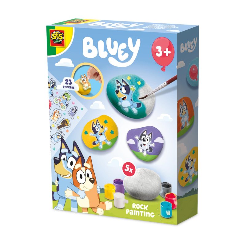 SES STENEN SCHILDEREN BLUEY - 254 4095 - 254-4095