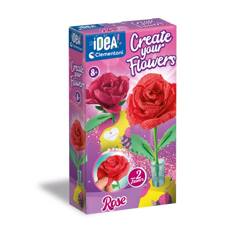 CLEMENTONI GEURENDE BLOEMEN MAKEN ROOS - 254 8877 - 254-8877