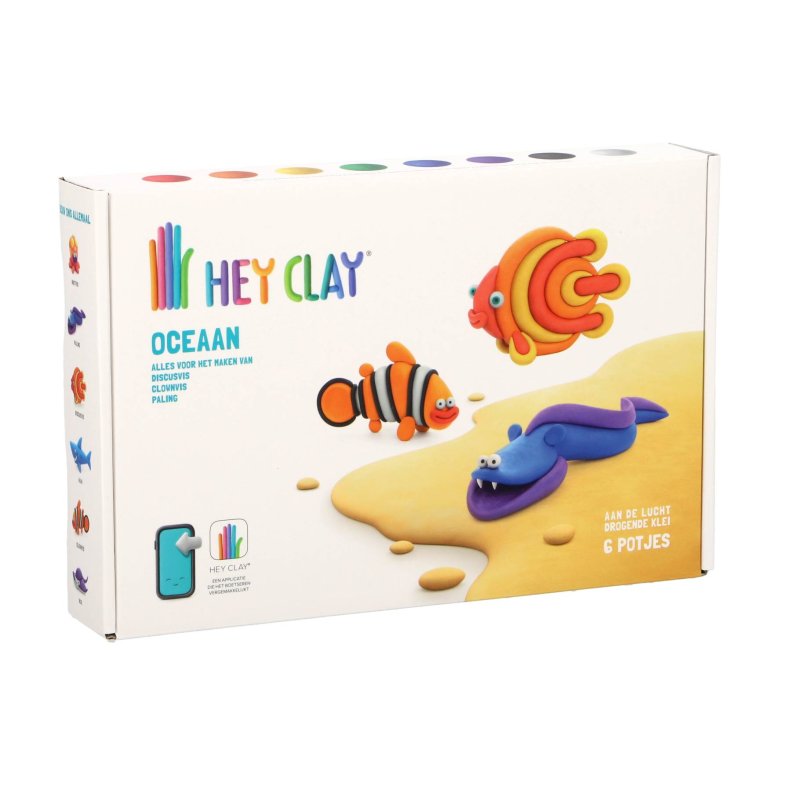 HEY CLAY KLEI OCEAAN 3 FIGUREN - 255 1775 - 255-1775