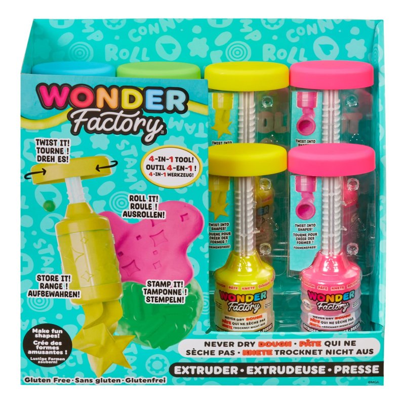 WONDER FACTORY EXTRUDER ASSORTIMENT - 255 2248 - 255-2248