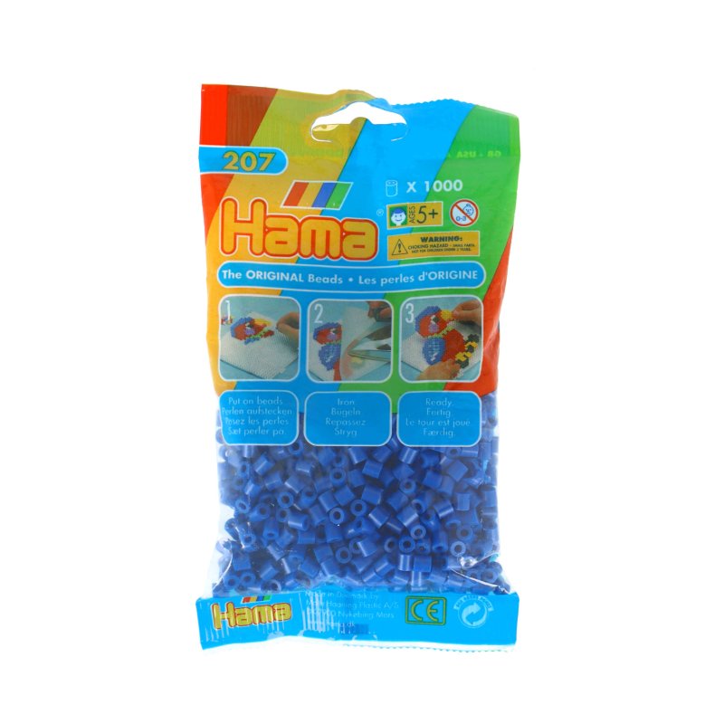 STRIJKKRALEN HAMA 1000 STUKS DONKERBLAUW - 267 0008 - 267-0008