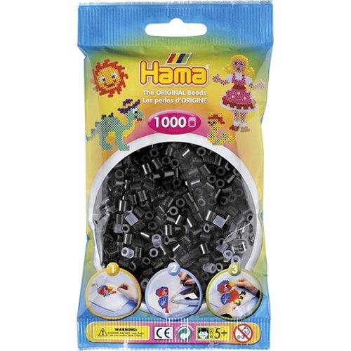 STRIJKKRALEN HAMA 1000 STUKS ZWART - 267 0018 - 267-0018