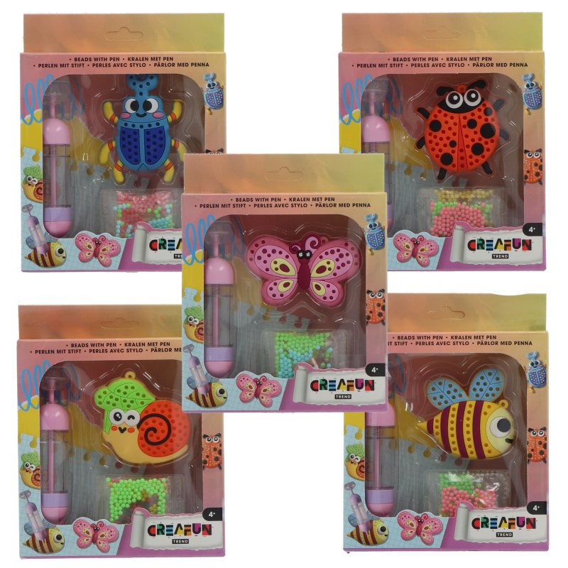 CREAFUN TREND KRALEN MET PEN 5 ASST. - 267 2512 - 267-2512