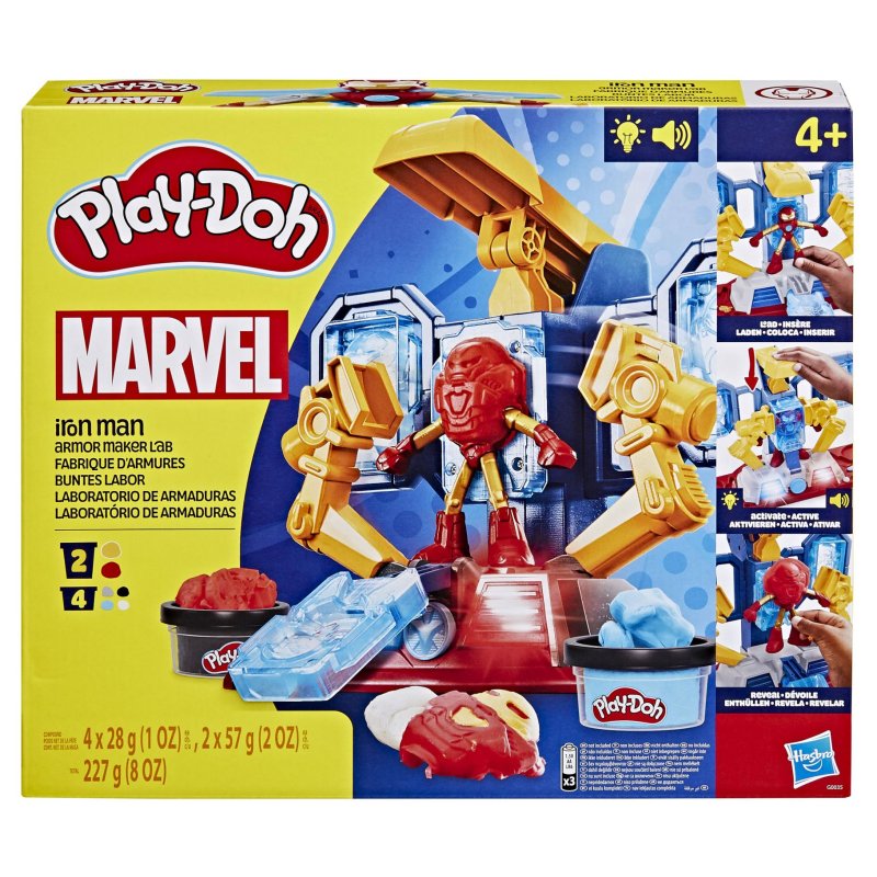 PLAY-DOH IRON MAN ARMOR MAKER LAB - 275 0355 - 275-0355