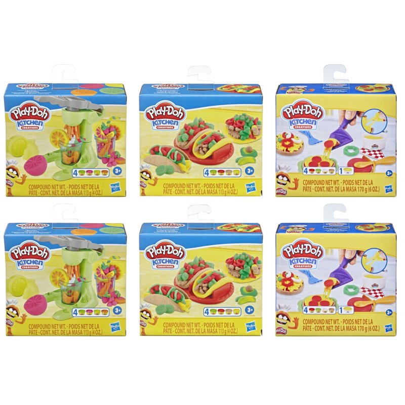 PLAYDOH FOODIE FAVORITE ASSORTI - 275 3232 - 275-3232
