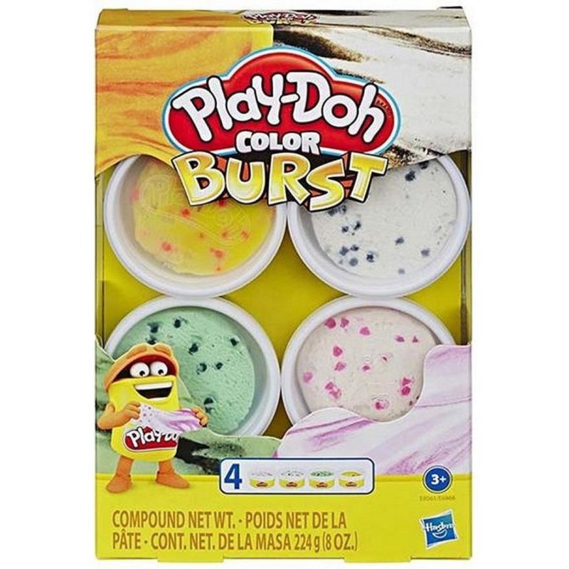 PLAY-DOH KLEUR EXPLOSIE 4-PACK - 275 6966 - 275-6966