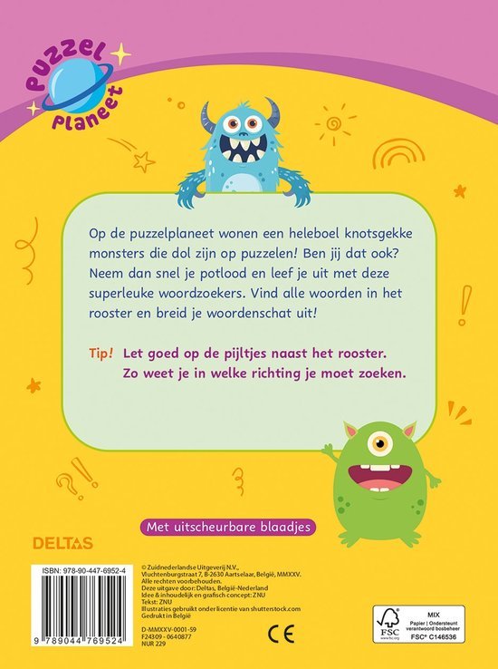 PUZZELPLANEET WOORDZOEKERS 9-11 JAAR - 28 - *0010254251