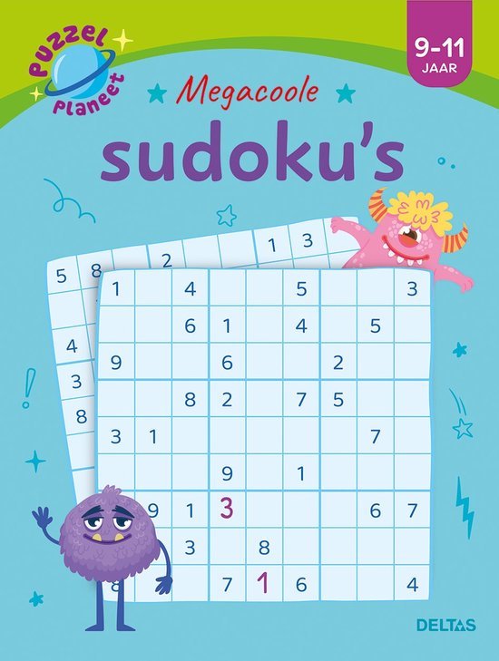 PUZZEELPLANEET SUDOKU,S 9-11 JAAR - 30 - *0010254247