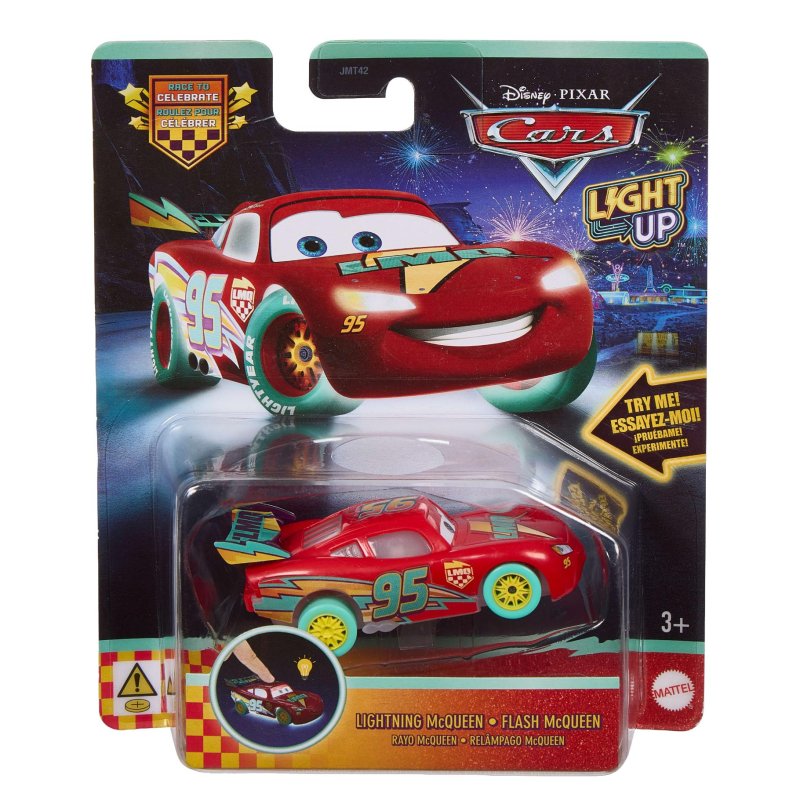 DISNEY CARS NEW LIGHT FEATURE SINGLES AS - 303 5119 - 303-5119