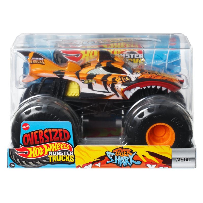 HOTWHEELS MONSTER TR. 1:24 TIGER SHARK - 303 9127 - 303-9127
