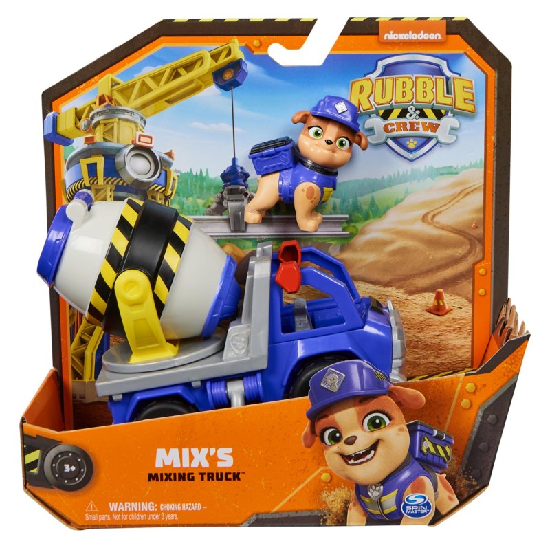 RUBBLE &amp; CREW BASIC VEHICLES MIX - 304 6540 - 304-6540