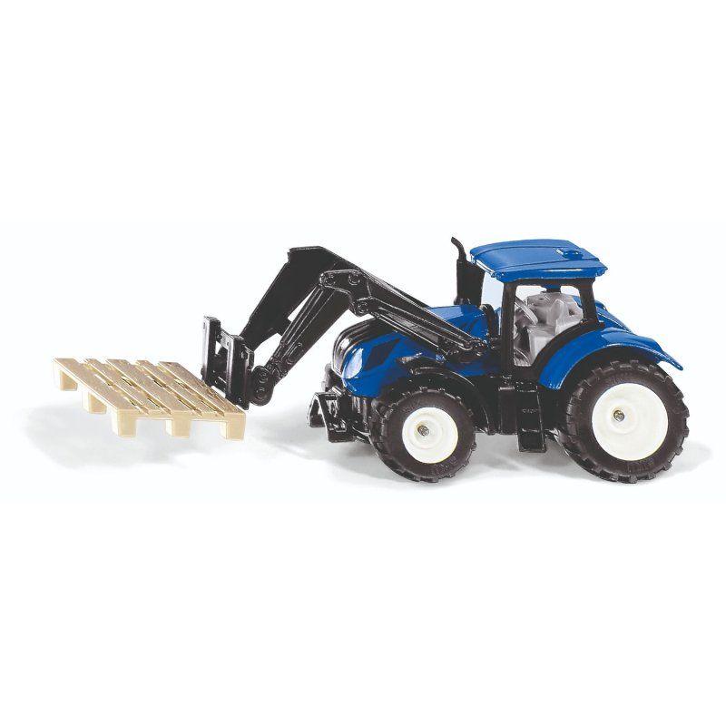 SIKU TRACTOR NEW HOLLAND MET PALLET - 319 1544 - 319-1544