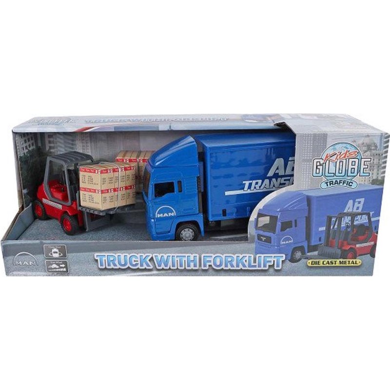 KIDS GLOBE TRUCK MET HEFTRUCK - 331 0566 - 331-0566