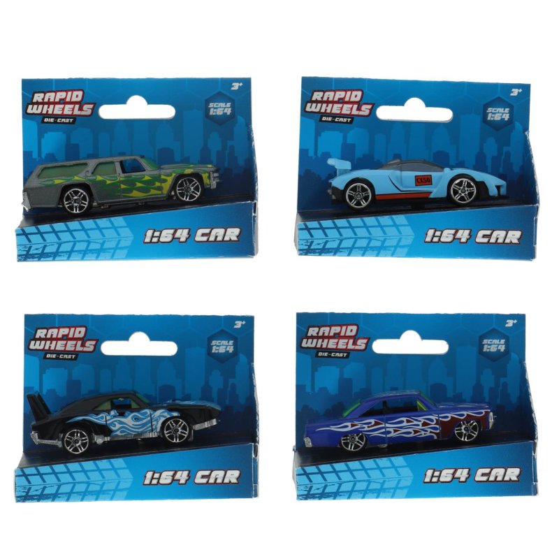RAPID WHEELS AUTO DIE CAST SINGLE PACK A - 331 7444 - 331-7444