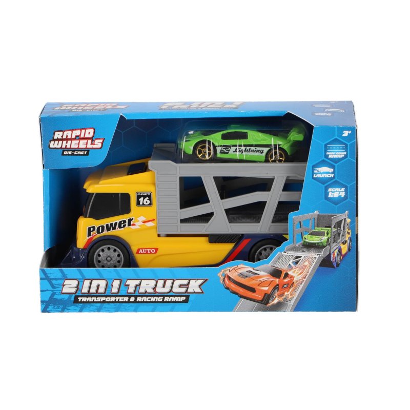 RAPID WHEELS AUTO TRANSPORTER + DIE CAST - 331 7499 - 331-7499