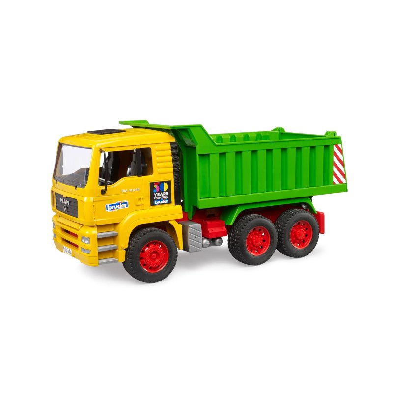 VRACHTWAGEN MAN DUMPTRUCK 50 JAAR BRUDER - 340 1066 - 340-1066