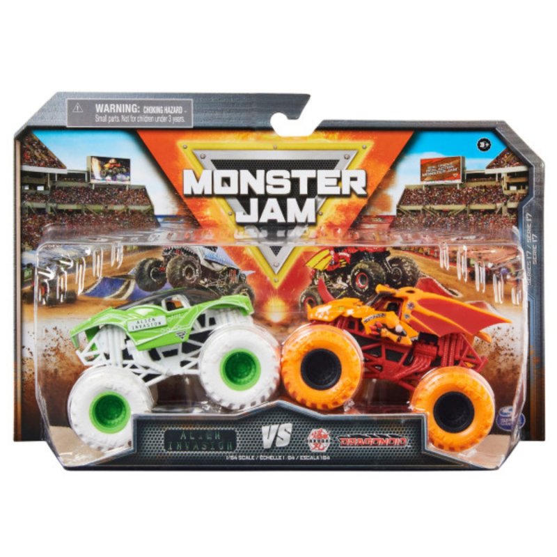MONSTER JAM 1:64 2PACK ASSORTI - 341 0574 - 341-0574