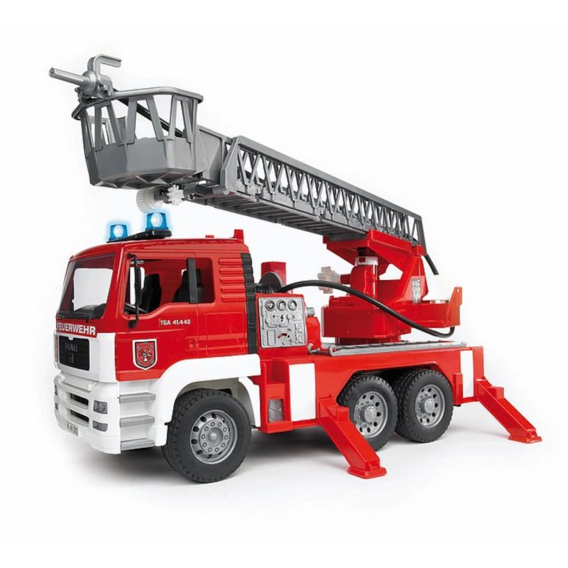 BRUDER BRANDWEERWAGEN MET POMP - 344 2771 - 344-2771