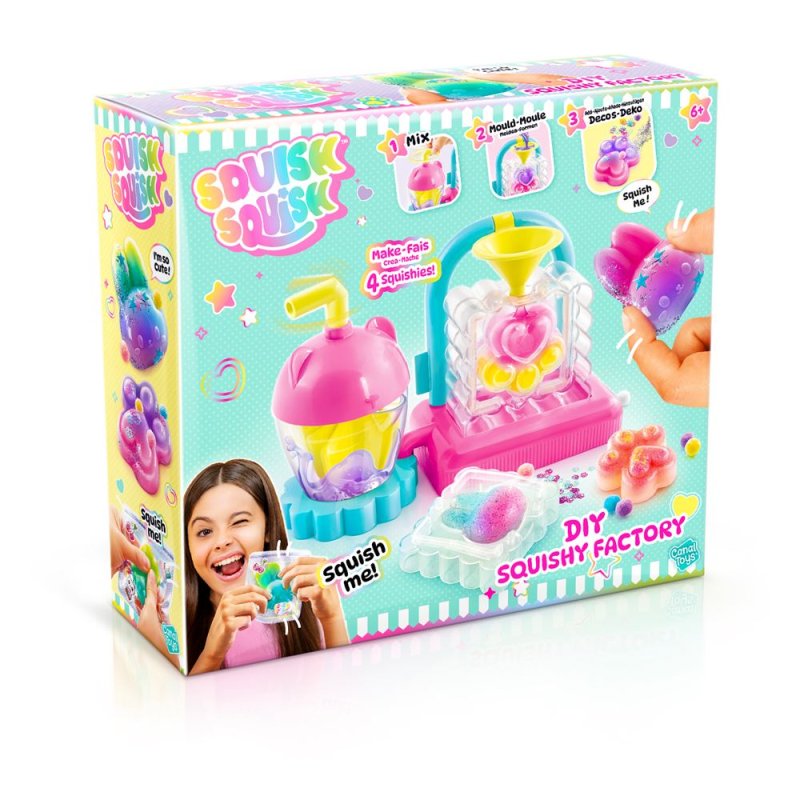 SQUISHY FACTORY DIY CANAL TOYS - 3555801245008 - 861-4500