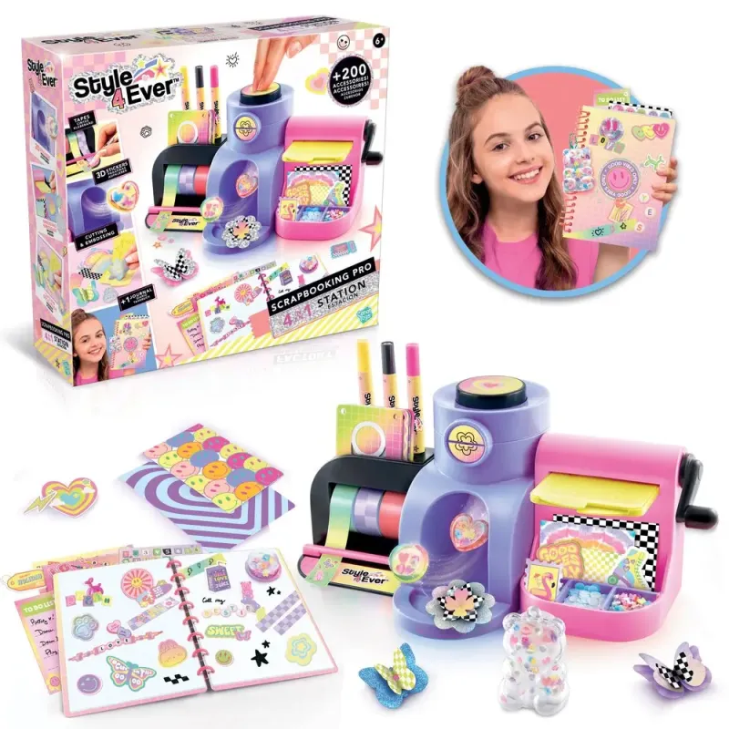 SCRAPBOOKING MAKER 4 IN 1 - 3555801288968 - 655-8968