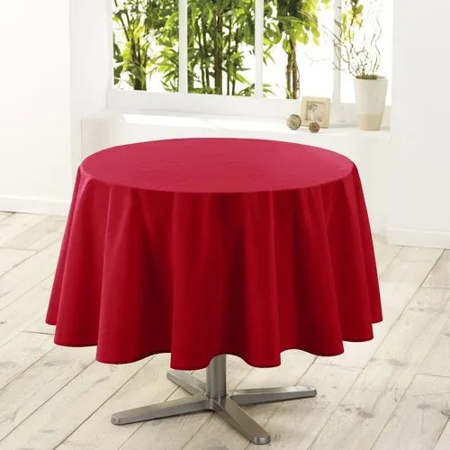 TAFELKLEED ESSENTIAL ROOD 180CM ROND - 3574387202489 - *0010259771