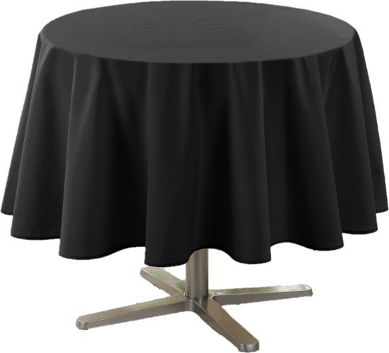 WICOTEX TAFELKL ZWART STOF 180 ROND - 3574387203813 - *0010236330