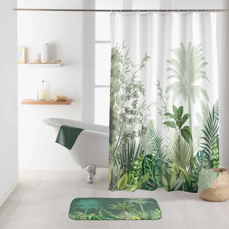 DOUCHEGORDIJN 180X200CM VAGABONDE JUNGLE - 3574388013589 - 1801358