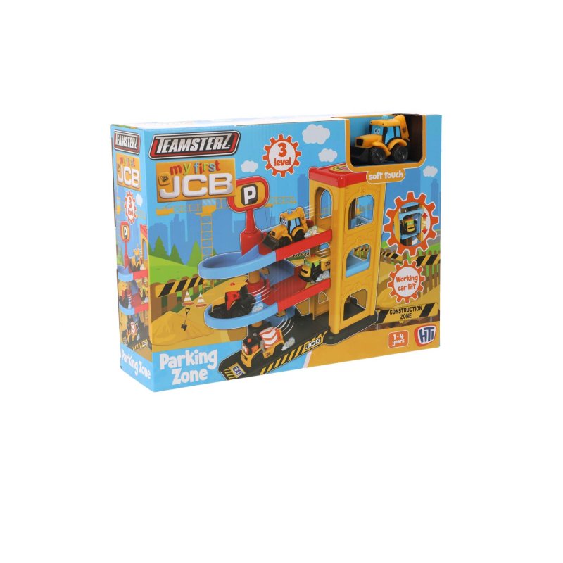 JCB MIJN EERSTE GARAGE MET AUTO - 360 5010 - 360-5010