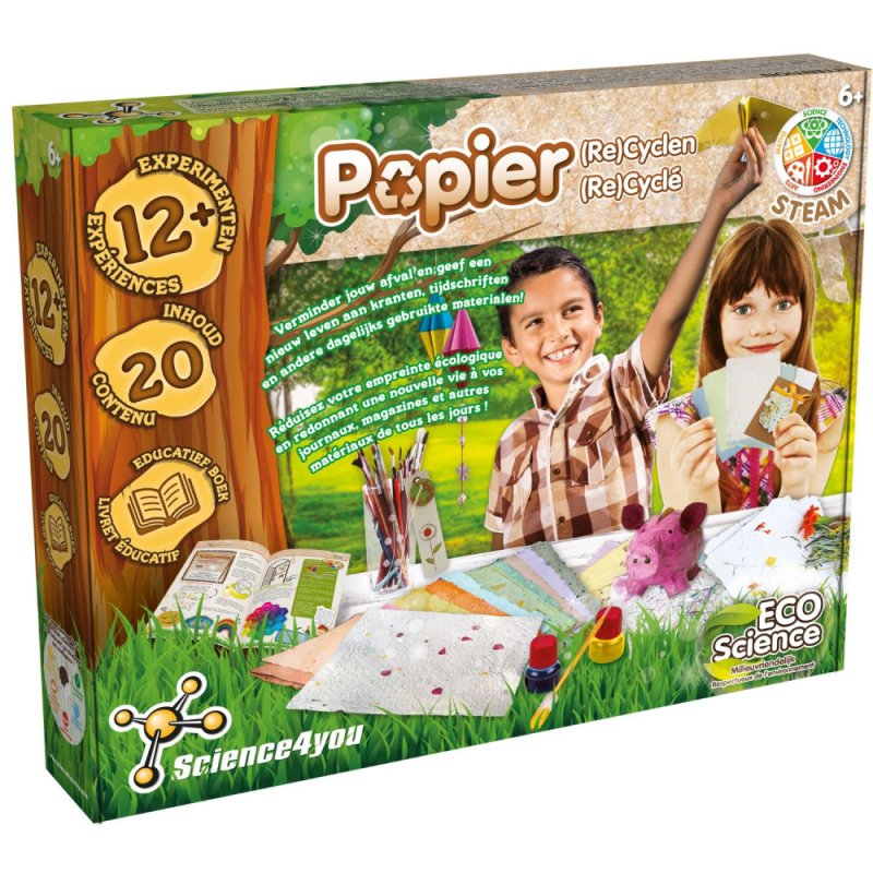 WETENSCHAP PAPIER RECYCLEN - 376 7211 - 376-7211