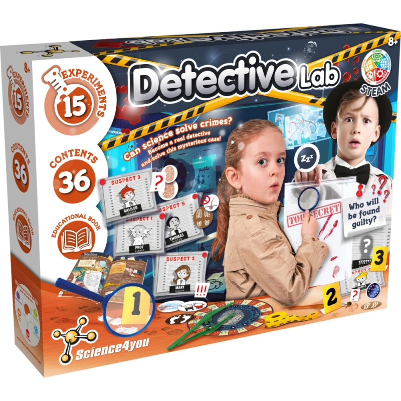 WETENSCHAP DETECTIVE LABORATORIUM - 376 7220 - 376-7220