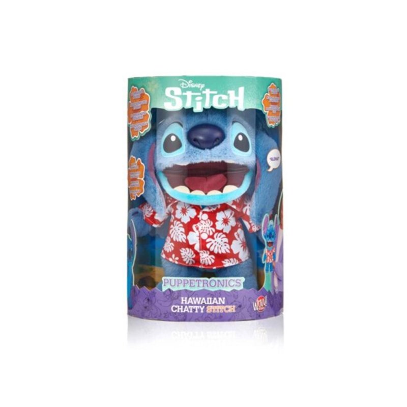 DISNEY HAWAIIAN CHATTY STITCH DELUXE PUP - 392 1027 - 392-1027