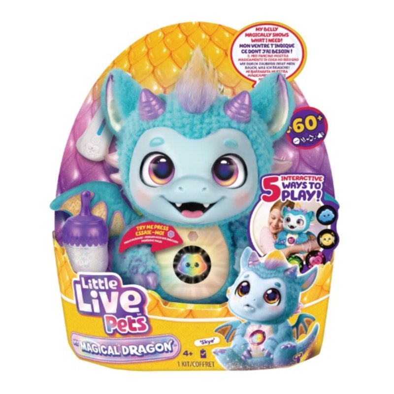 LITTLE LIVE PETS MY PET DRAGON DRAAK - 392 7943 - 392-7943