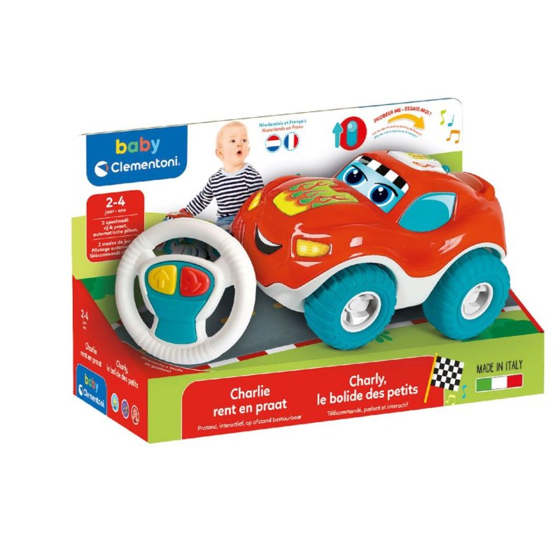 CLEMENTONI BABY RC AUTO CARLO - 394 6180 - 394-6180