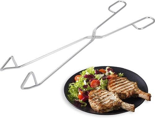 WESTMARK GRILL BBQ TANG GEBOGEN 37CM RVS - 4004094127373 1 - *0010183939