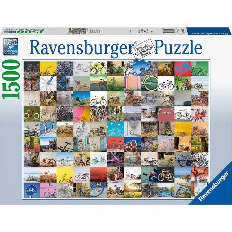 PUZZEL 1500 STUKJES 99 FIETSEN EN MEER&acirc; - 4005556160075 - 613-6007