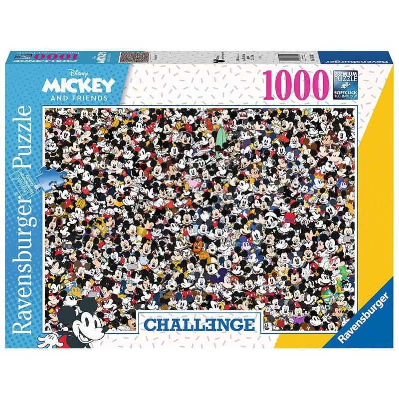 PUZZEL 1000 STUKJES WD: MICKEY - 4005556167449 - 613-7449
