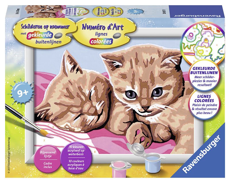SCHILDEREN KAT/KONIJN/PAARD/PUPPY - 4005556280575 - 240-0575