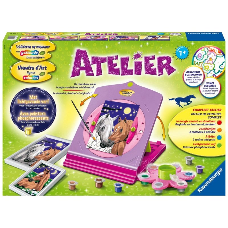 SCHILDER OP NUMMER ATELIER 2 SCHILDERIJ - 4005556284993 - 240-4993