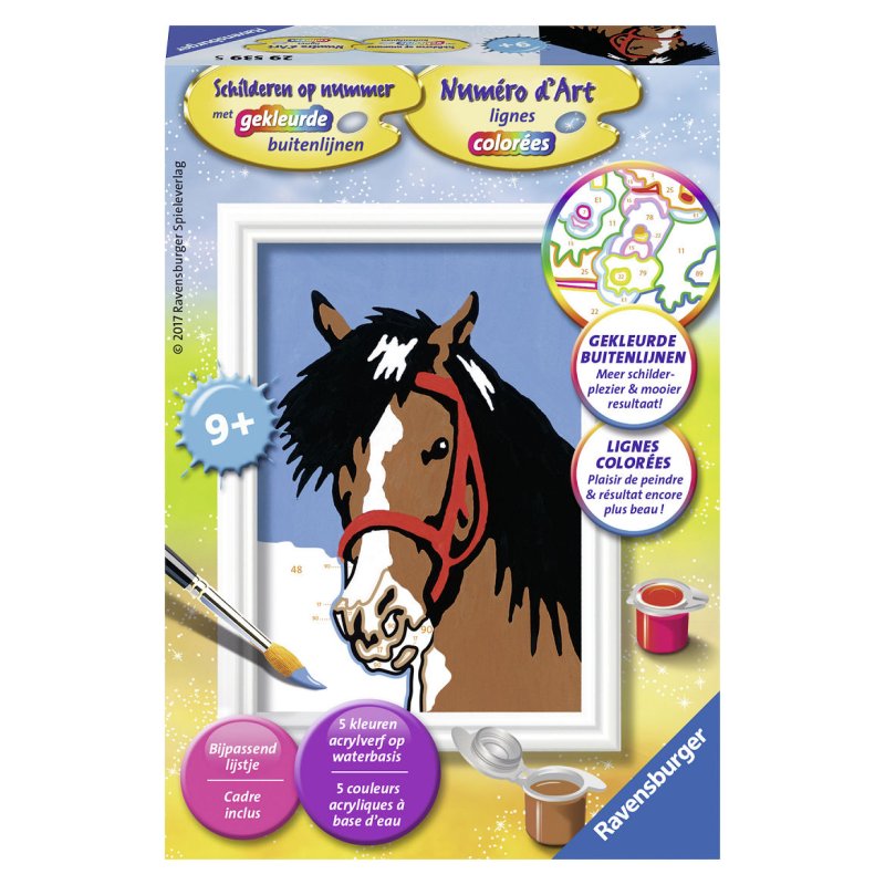SCHILDEREN OP NUMMER PAARDENBLIK - 4005556295395 - 240-9595