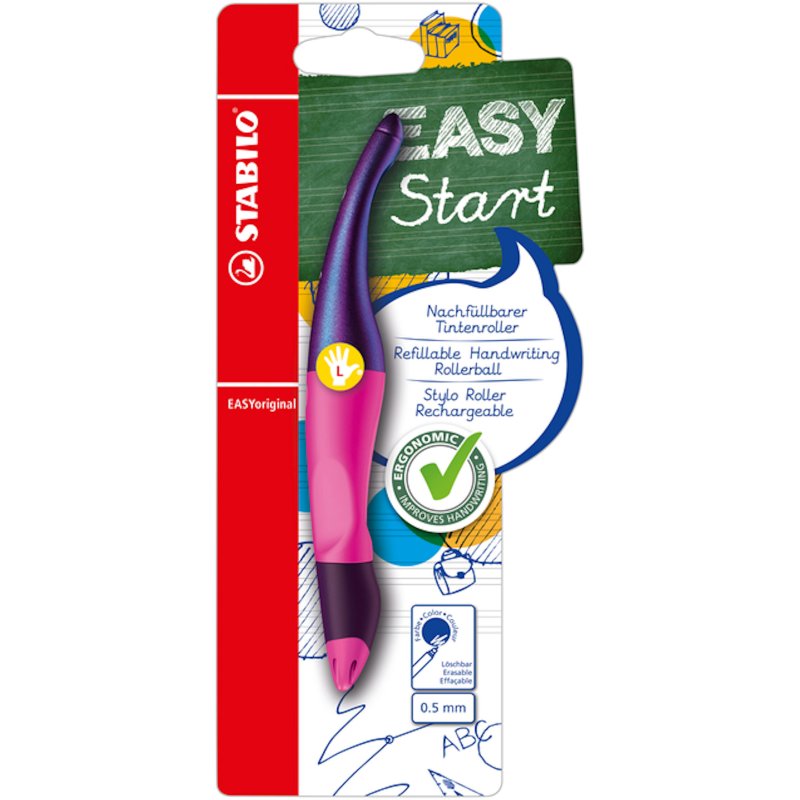 STABILO EASY ORIGINAL HOLOGRAPH MAGENTA - 4006381568296 - 650-8296