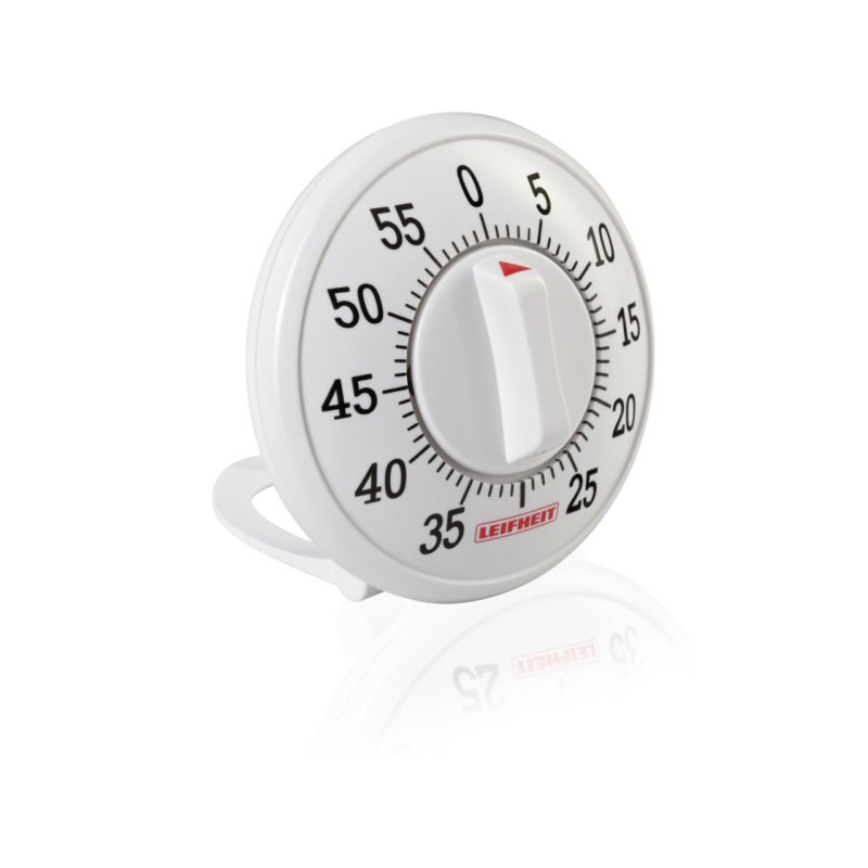 LEIFHEIT KOOKWEKKER ANALOOG WIT/GRIJS - 4006501226006 - 1902244