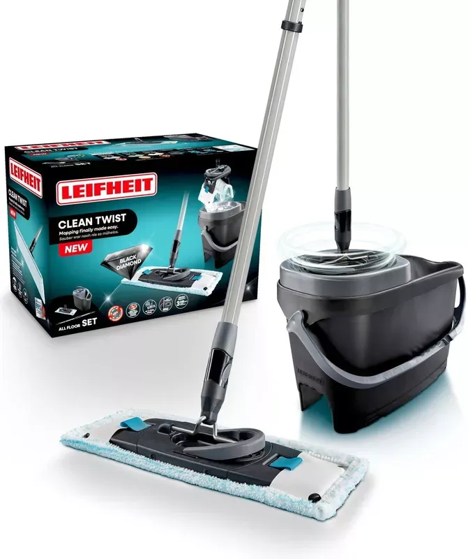 CLEAN TWIST VLOERWISSER SET BLACK - 4006501521484 - *0010267105